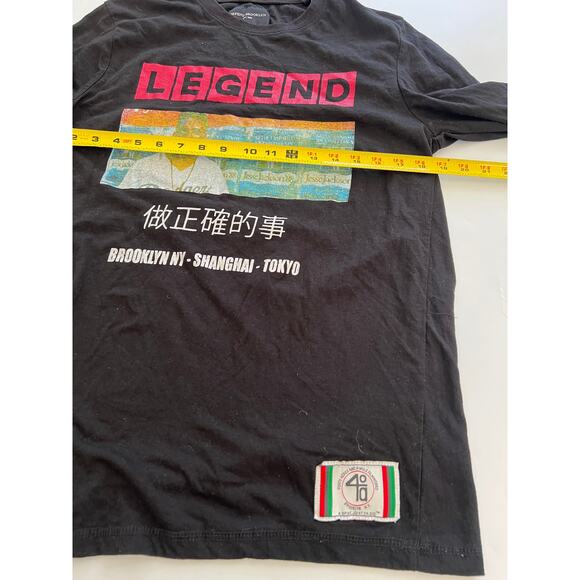 Vintage Defend Brooklyn Spike Lee 40 Acres A Mule LEGEND Long Sleeve Shirt Large - Picture 8 of 9